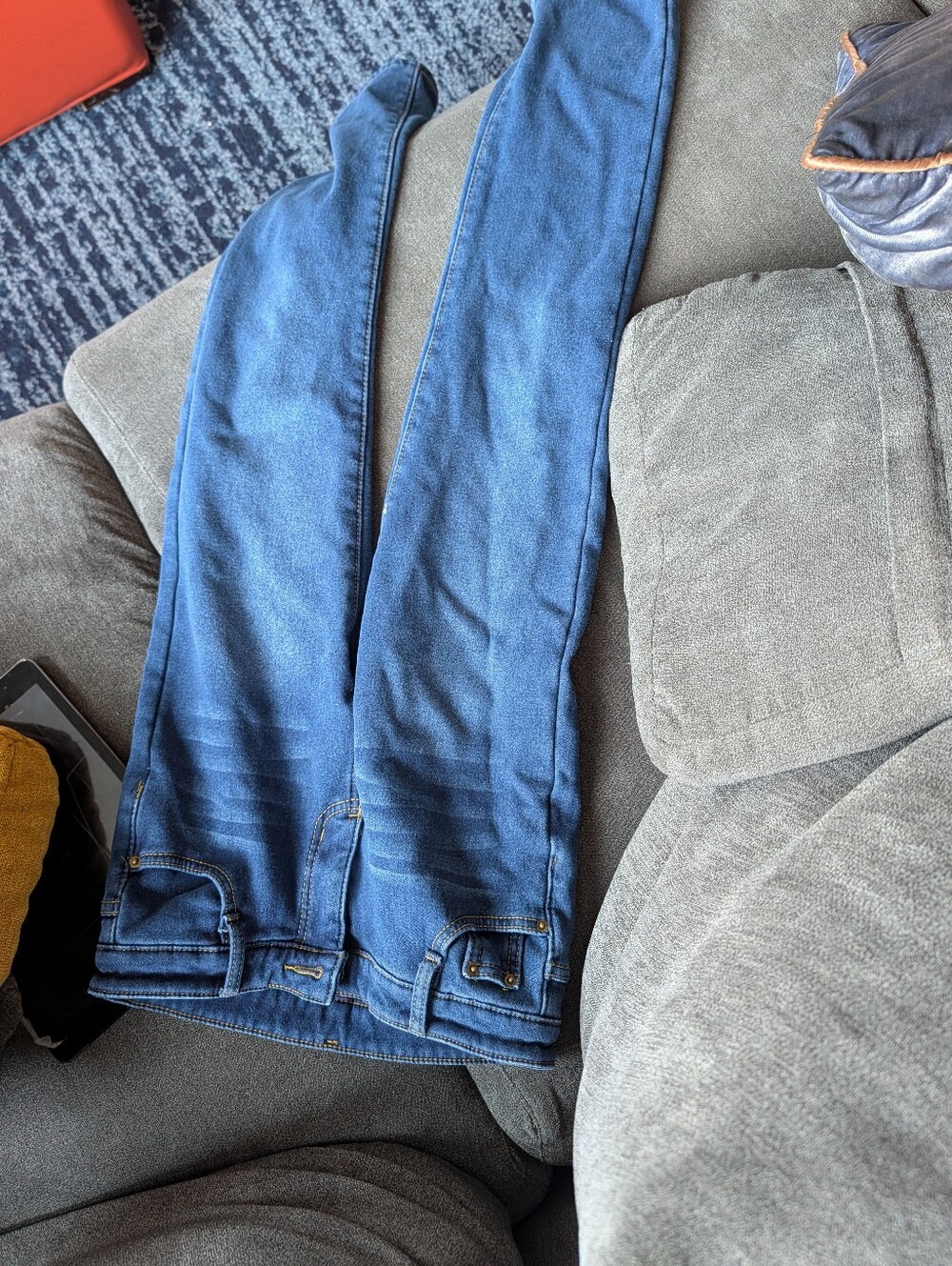 Never Worn: Boy's Size 12 Fleece-lined Jeans